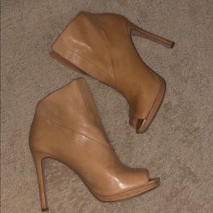 Vince Camuto Leather Ankle Booties